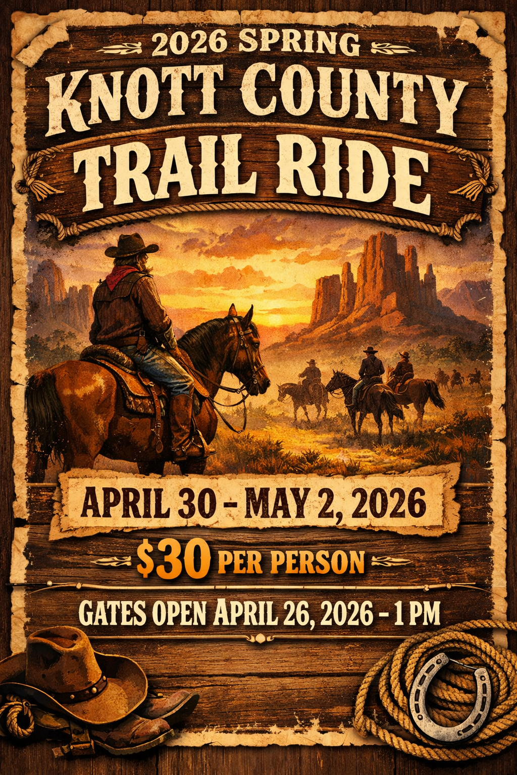 2026 Spring Knott County Trail Ride